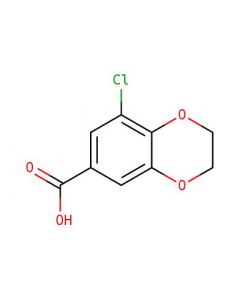 Astatech 8-CHLORO-2,3-DIHYDROBENZO[B][1,4]DIOXINE-6-CARBOXYLIC ACID, 95.00% Purity, 0.25G